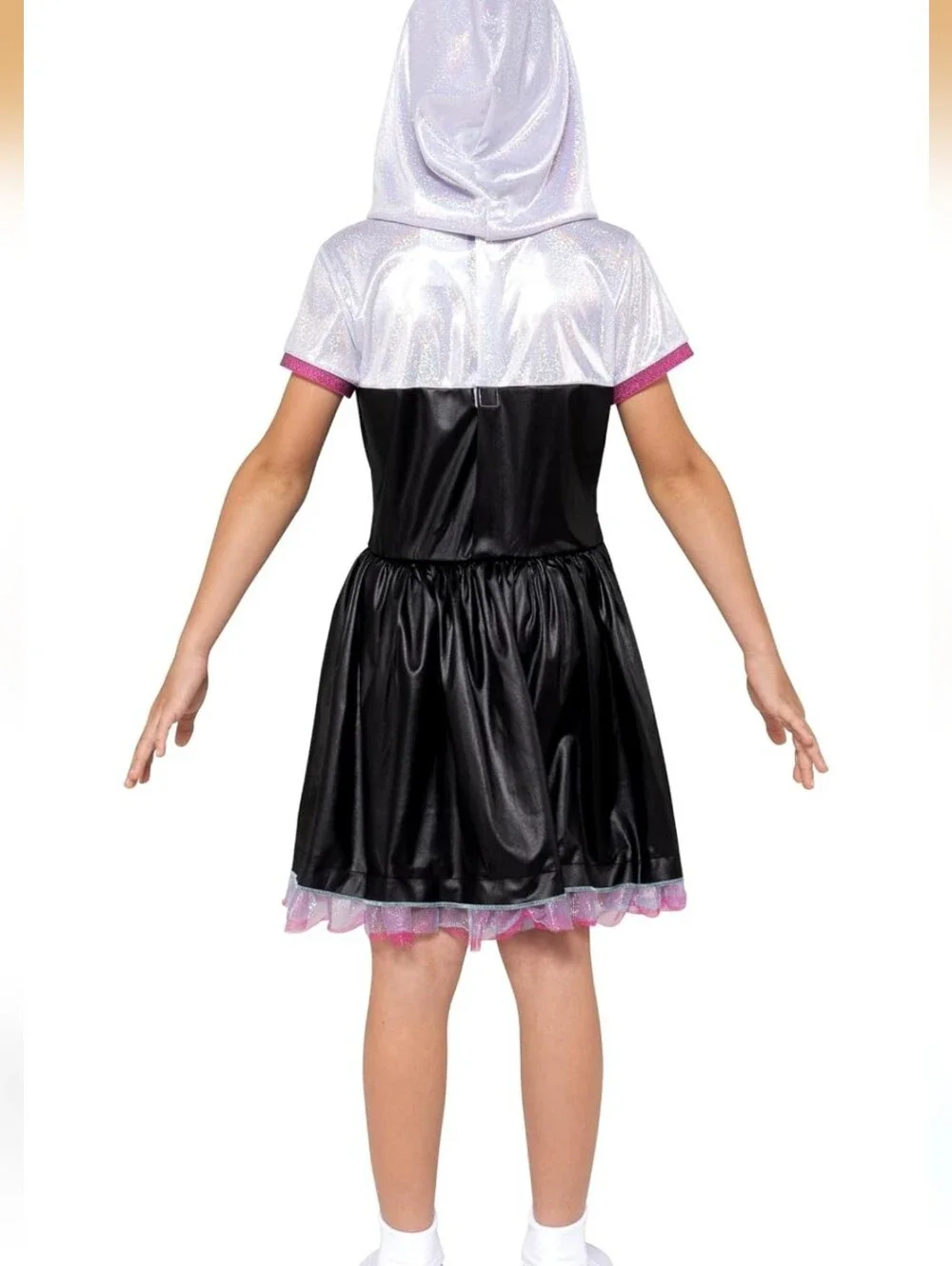NWT MARVEL Ghost Spider Official Youth Halloween Dress - M 7/8